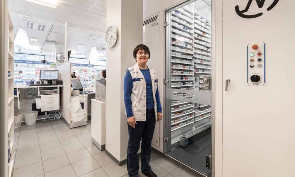 A powerful solution to a small and challenging space: Kemijärvi Pharmacy