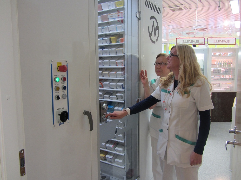 Press Release: Storage Robot in Viinikka Pharmacy Also Prevents Burglary